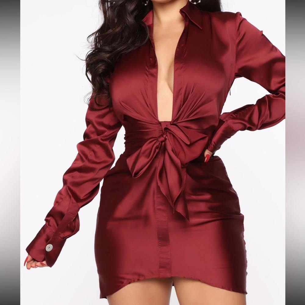 Low cut dress